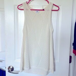 Cabi sleeveless sweater tank top